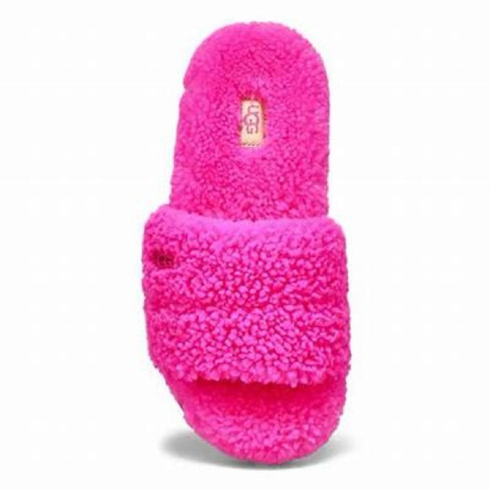 UGG Colette Curly Pink Slide Sandals Size 8 NIB - Picture 4 of 6